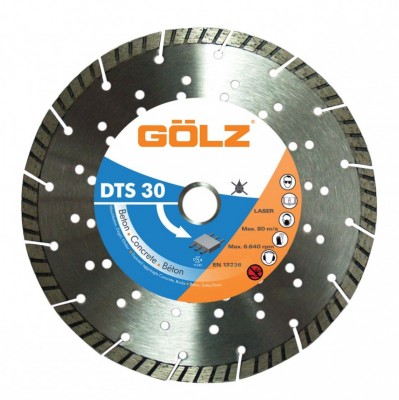 Disc diamantat turbo 230 mm GOLZ